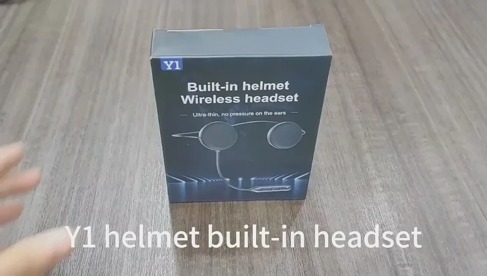 Y1 Motorcycle Bluetooth Helmet Headset