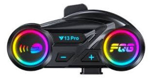 Y13Pro Motorcycle Intercom Helmet Bluetooth Headset Waterproof Handsfree Call Noise Canceling FM Radio Intercom Helmet Headset